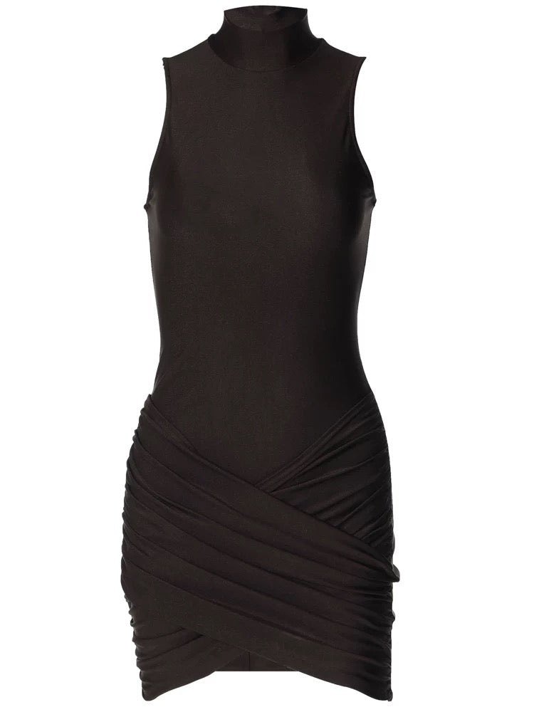 Enges Kleid - Braun