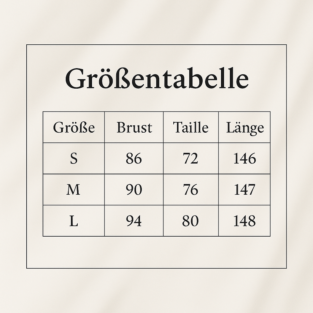 Elegantes Maxikleid - Beige
