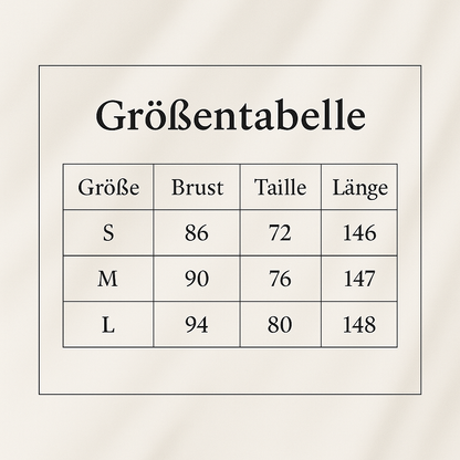 Elegantes Maxikleid - Beige