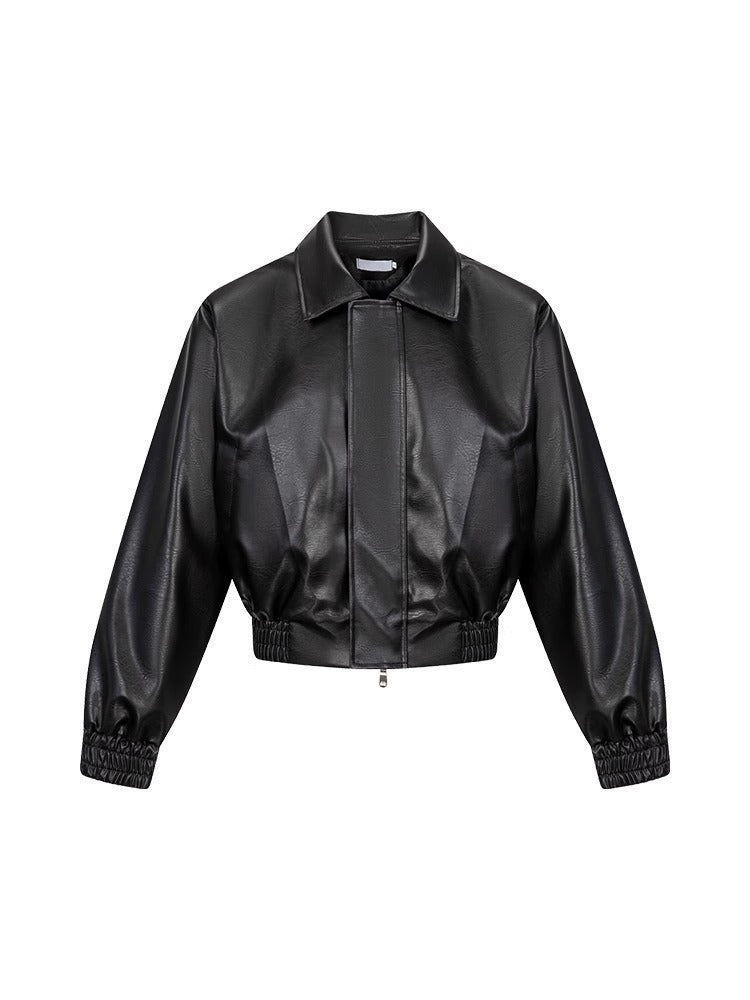 Trendy Black Zipper
