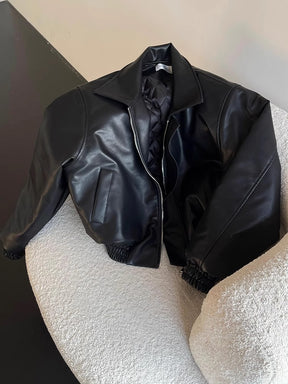 Trendy Black Zipper