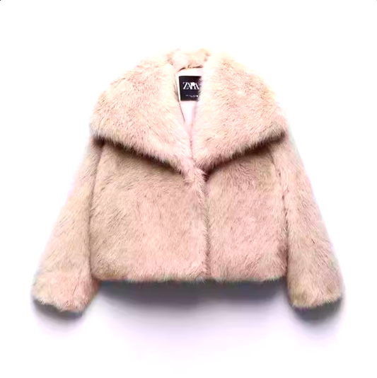 Faux Frost Coat